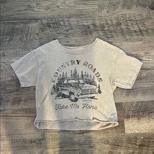 Country Roads Graphic Kids T-Shirt